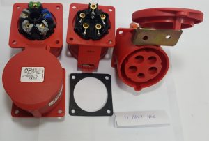 METE MAKİNA PRİZİ (DÜZ) 32A-400V