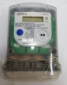LUNA TRİFAZE SAYAÇ 3x5(100)A